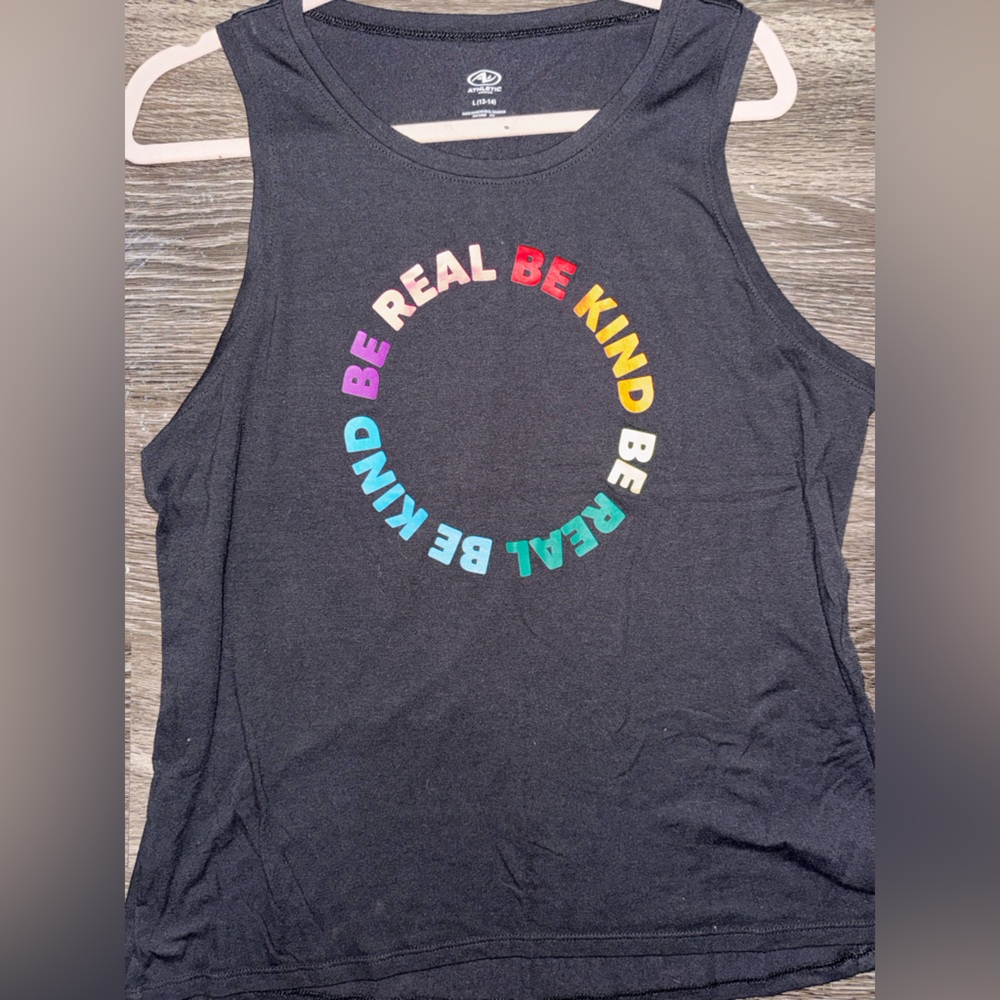 Athletic Works "Be real, be Kind" top